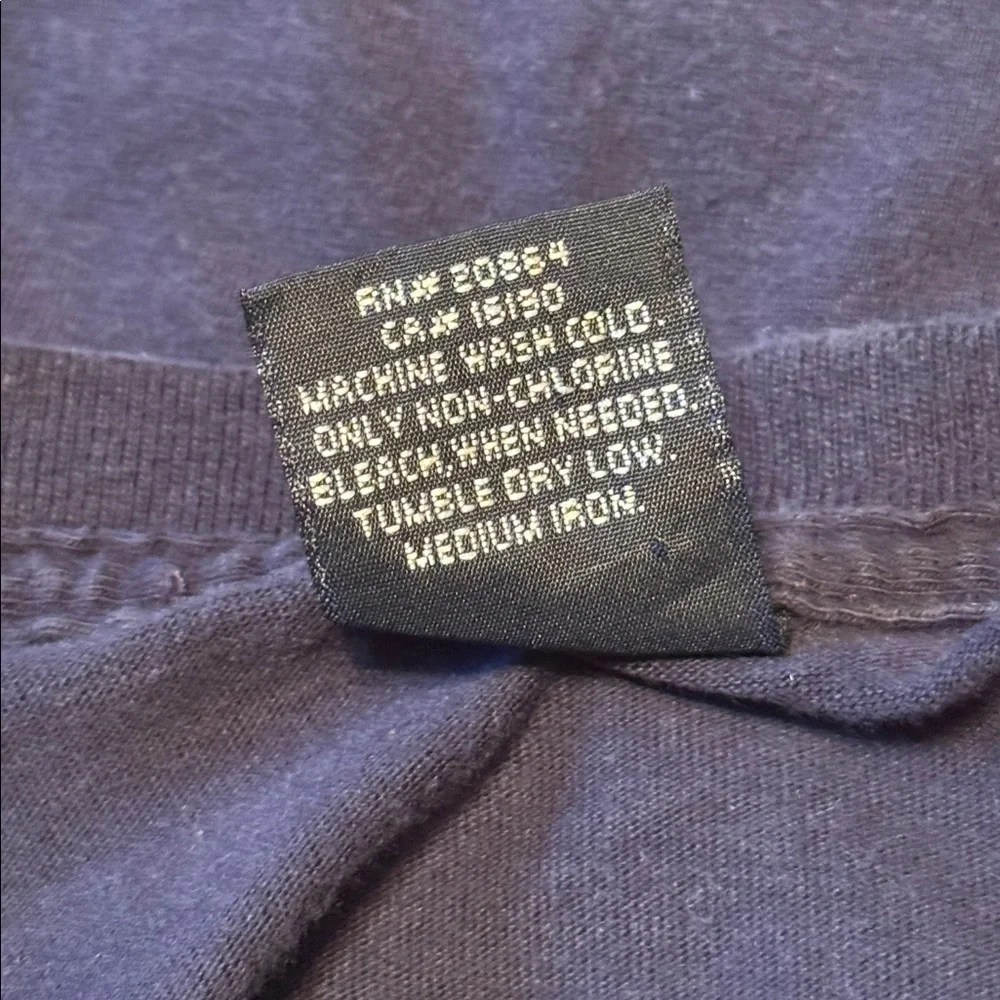 Ralph Lauren Polo Dark Blue‎ Cotton Shirt - Youth Large